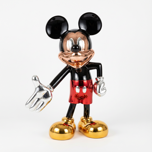 ICONA — scultura cromata AXI Gallery